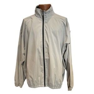 Nike Golf Swoosh Light Windbreaker Jacket Sportswear Khaki‎ Mens Size XL
